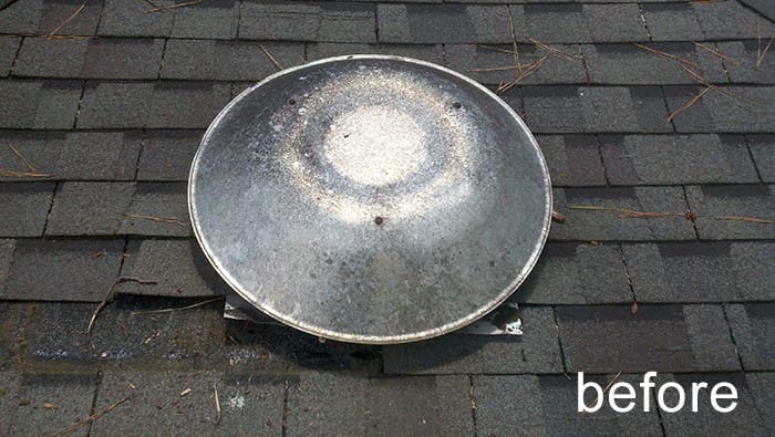 Before Roof Repair - 1